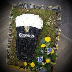 Bespoke 2D guiness Glass