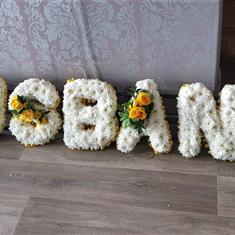 Husband Letter Frame