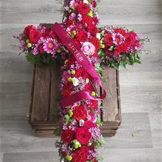 Mixed Flower - Cross Large