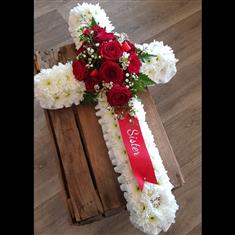 Cross - Red and White