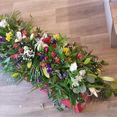 Casket spray - Alstroemeria 