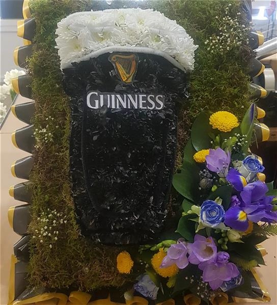 Bespoke 2D Guiness Glass