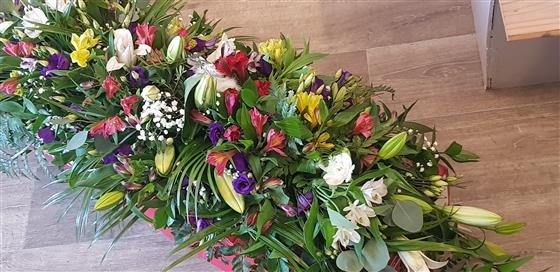 Casket Spray Alstroemeria