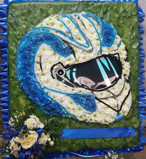 2D Motorbike Helmet