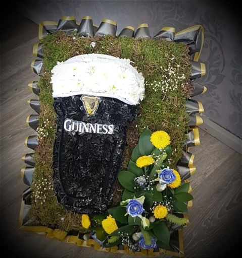 Bespoke 2D Guiness Glass