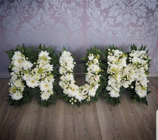 Letter Mixed Flower
